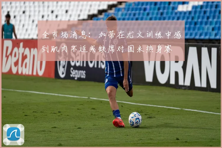 全市场消息：加蒂在尤文训练中感到肌肉不适或缺席对国米热身赛